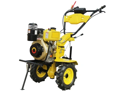 Kävele-Micro Tiller-2:n takana